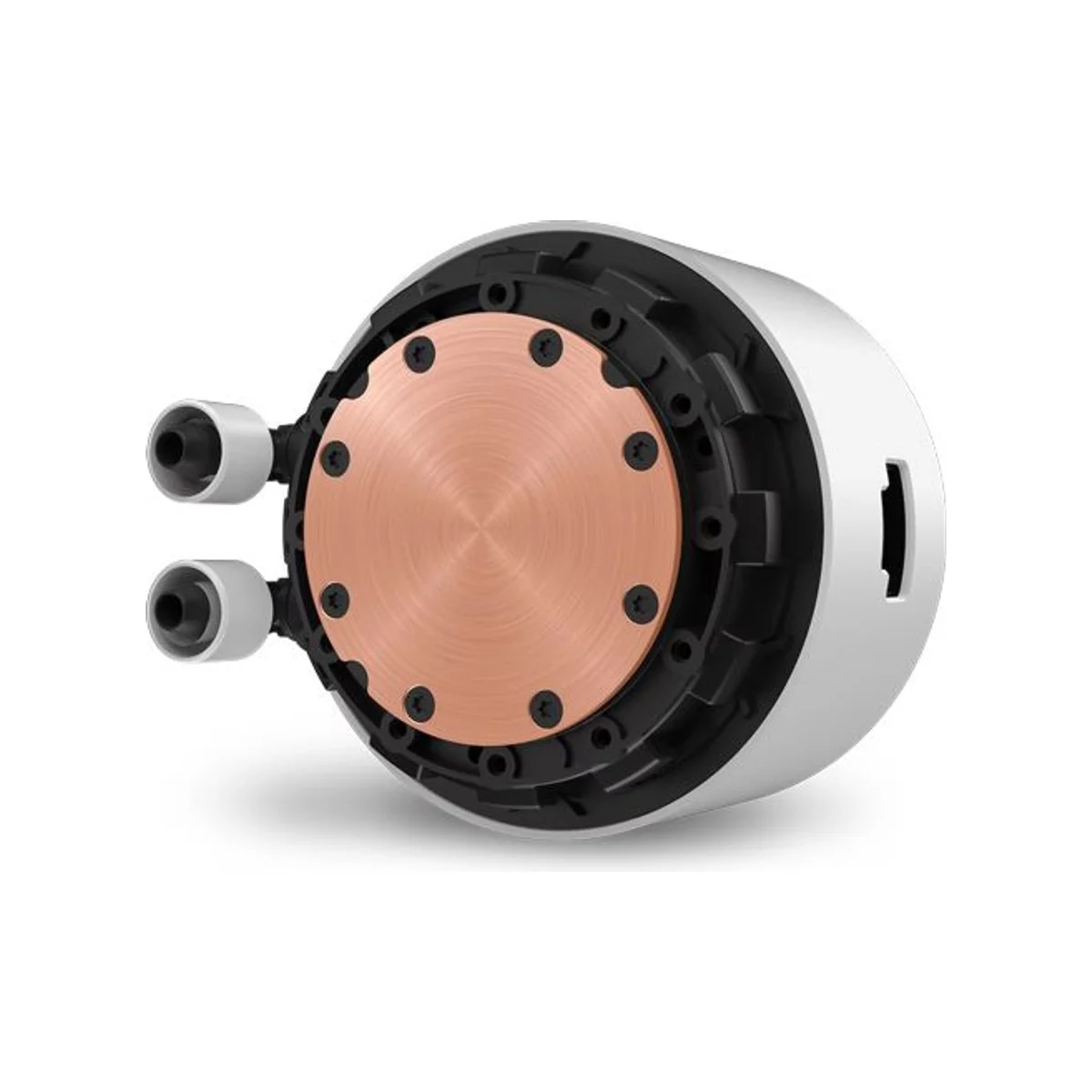 NZXT Kraken Elite 240 RGB 240mm LCD Display AIO CPU Liquid Cooler - White - RL-KR24E-W1 view 4