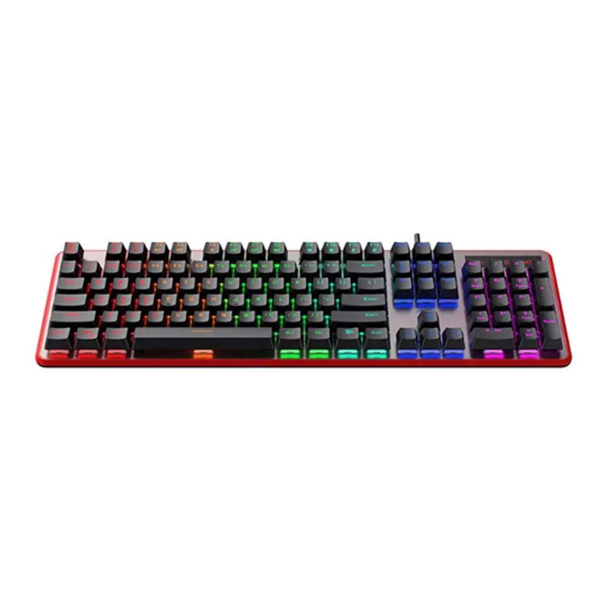 Havit KB870L GAMENOTE Mechanical Gaming Keyboard - Black/Red | KB870L view 2
