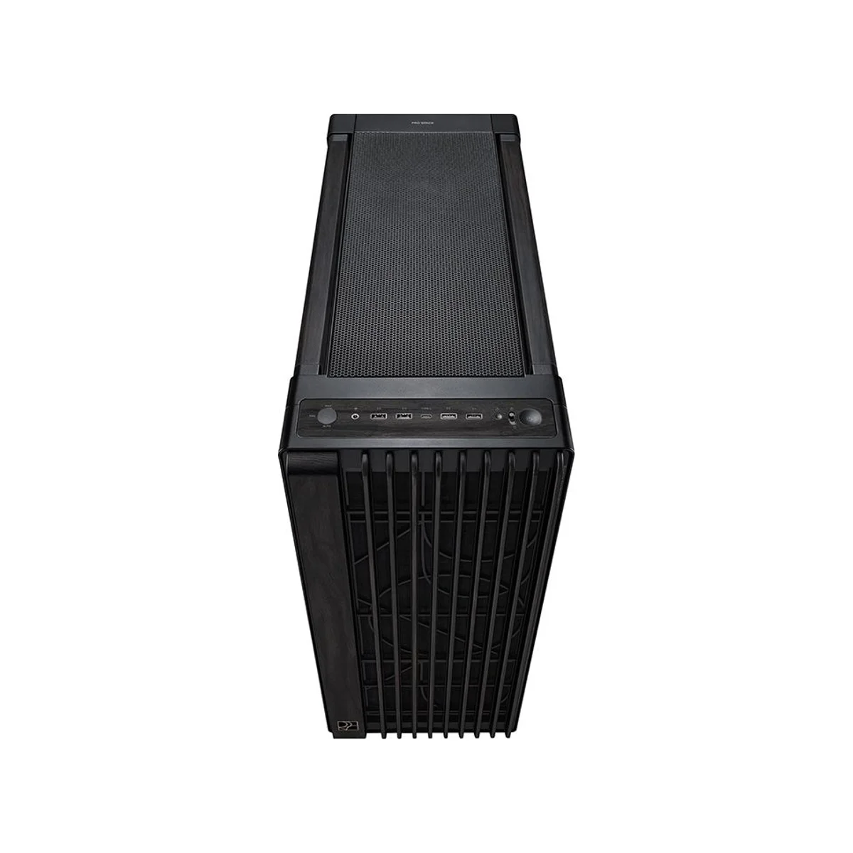 Asus ProArt PA602 Tempered Glass Wood Edition E-ATX Mid-Tower Gaming Case - Black - 90DC00J0-B09010 view 2