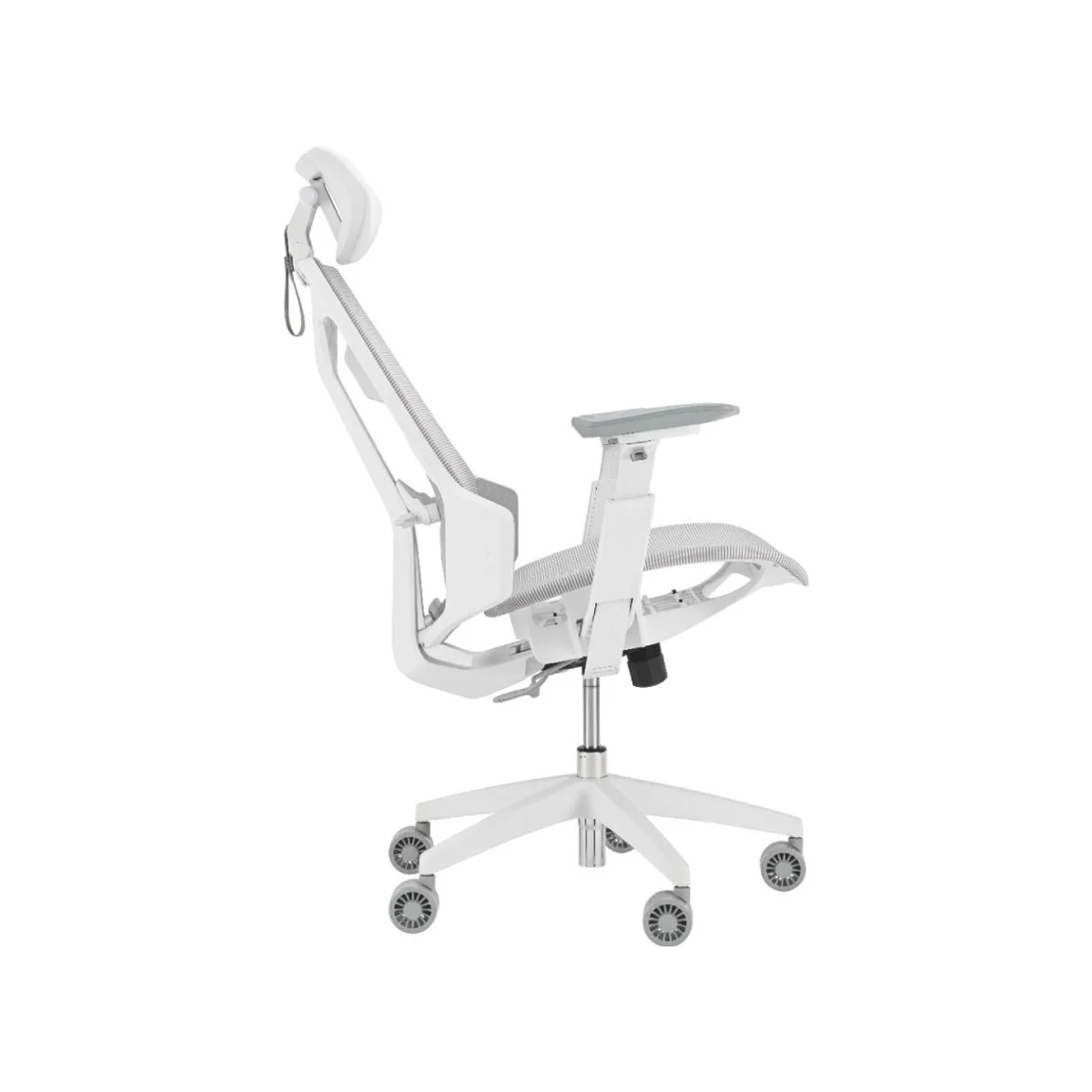 ASUS ROG Destrier Core Ergonomic Gaming Chair - Moonlight White (Cyborg Design, 3D Armrest, Synchro-Tilt) - 90GC01P0-MSG060 view 4