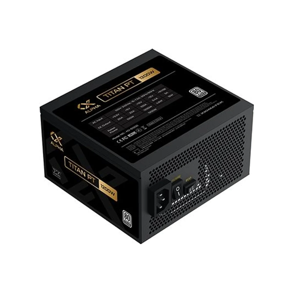 Cooler Master MWE Bronze V2 Fully Modular 850W ATX 3.0 Power Supply (80+ Bronze, PCIe 5.0, Low-Noise, Black) | MPX-8501-AMAAB-UK view 2