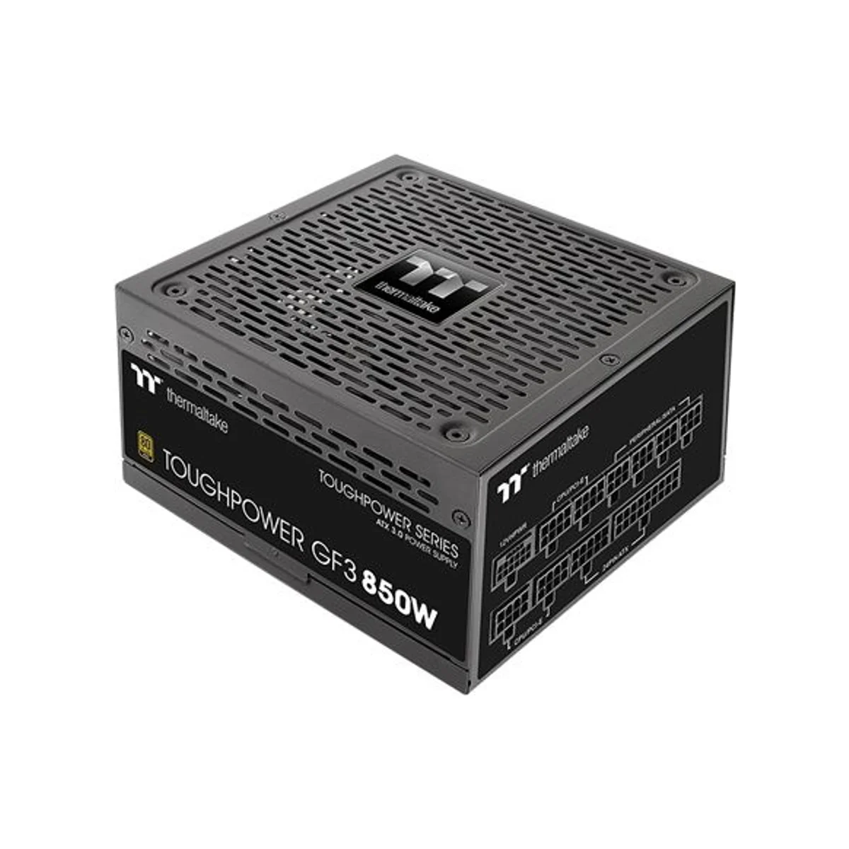 Thermaltake Toughpower GF3 850W Gold PSU - TT Premium Edition (850W, ATX 3.0, PCIe 5.0 Ready, Fully Modular) - PS-TPD-0850FNFAGx-4 view 3