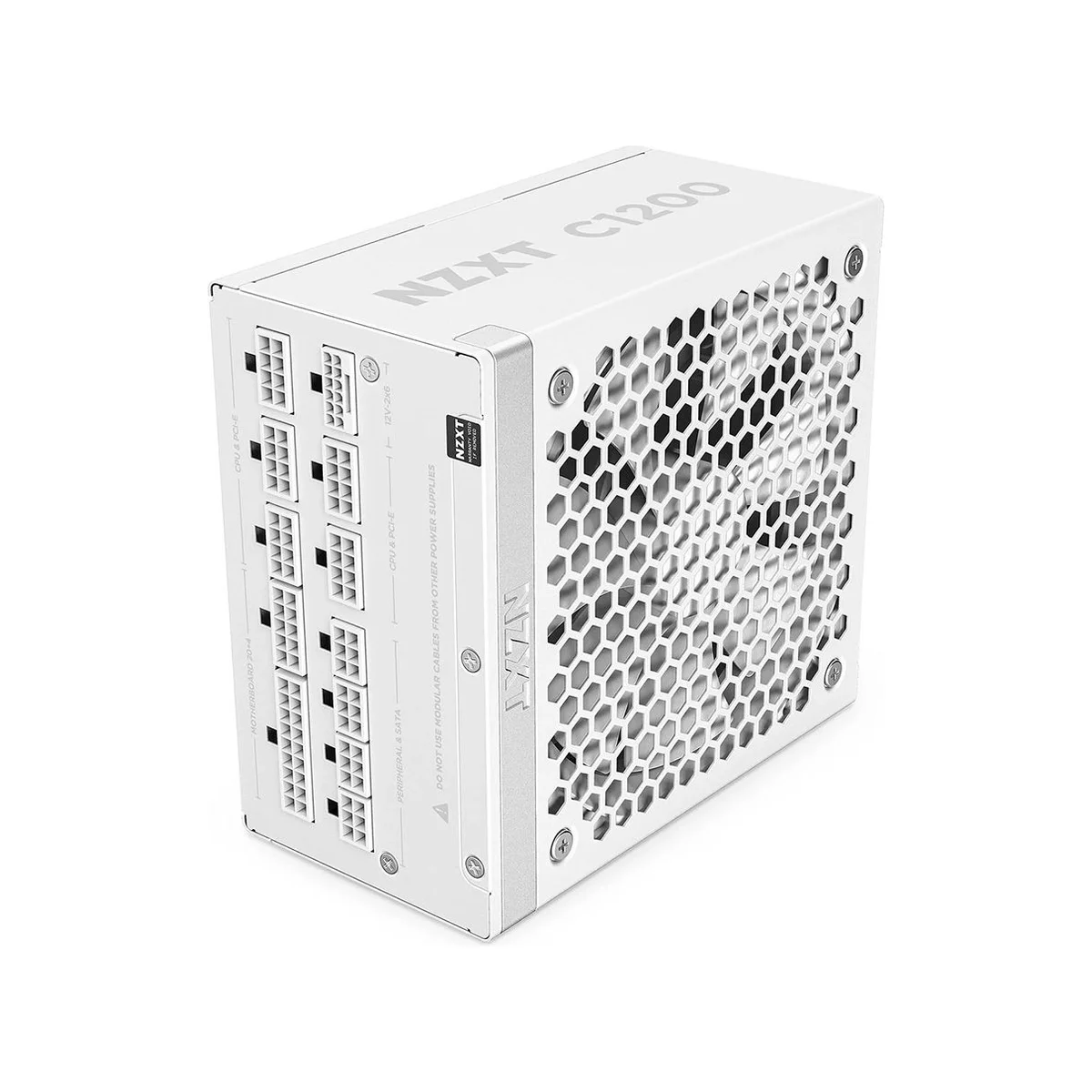 Lian Li EDGE Fully Modular 1300W ATX 3.1 Power Supply (80+ Platinum, PCIe 5.1, Low-Noise, White) | EG1300P-W