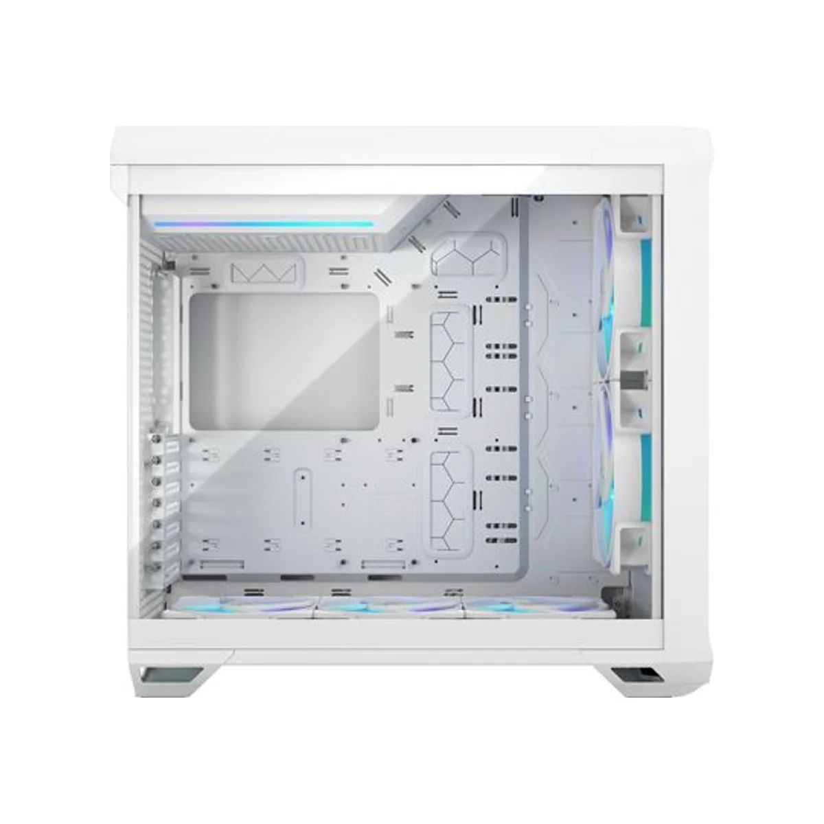 Fractal Torrent Clear Tint Tempered Glass RGB E-ATX Gaming Case - White - FD-C-TOR1A-07 view 7