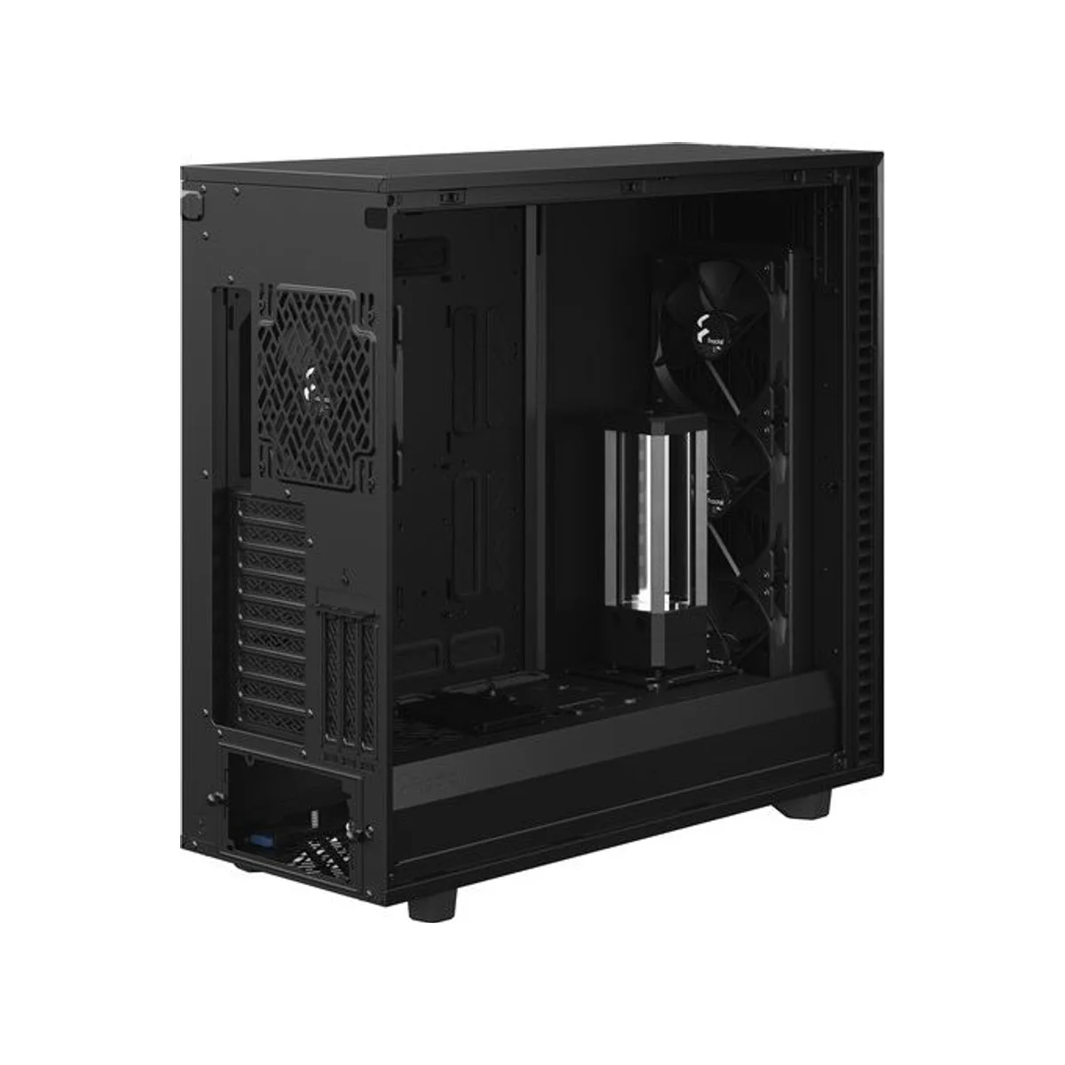 Fractal Design Define 7 XL Full-Tower SSI-EEB Gaming Case - Black 18x HDD/SSD Support – FD-C-DEF7X-01 view 12