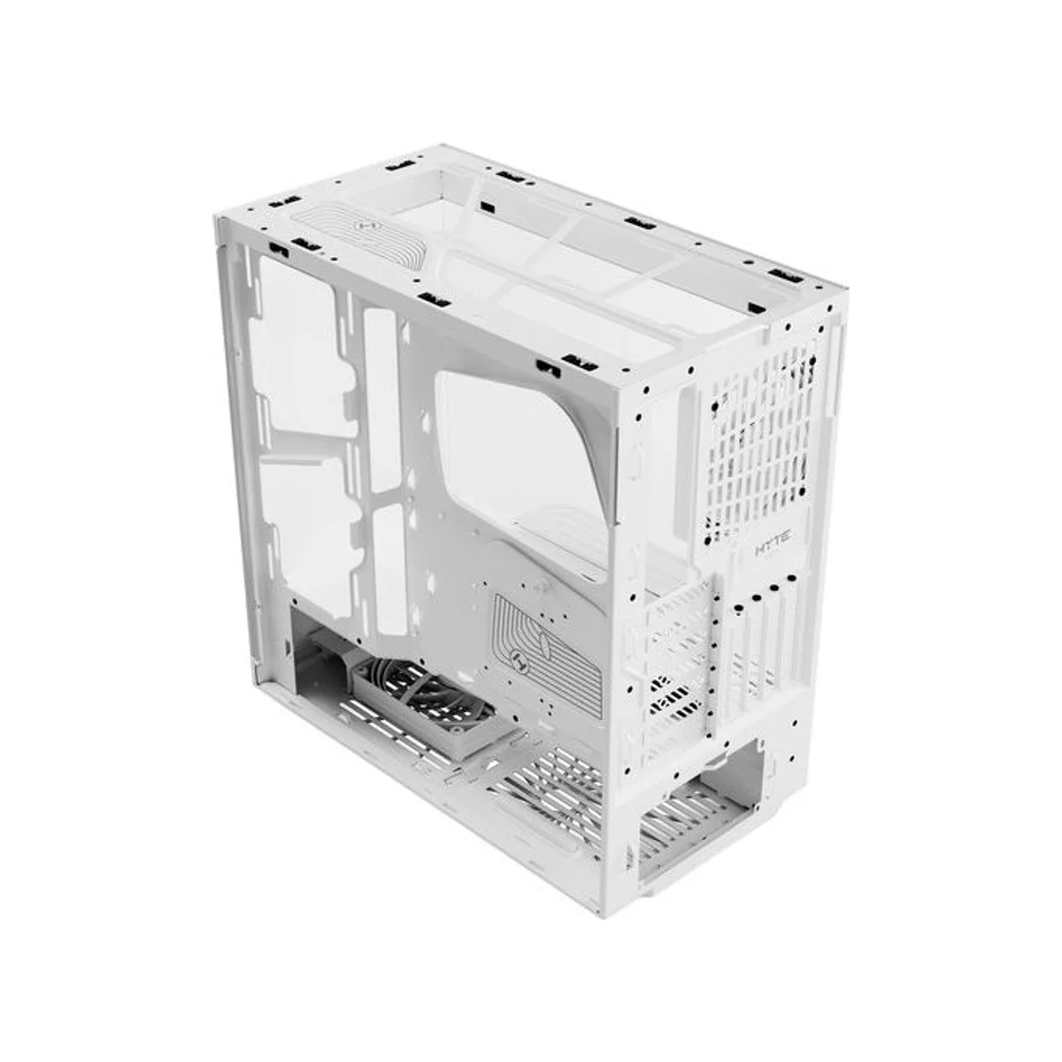 Hyte Y40 Mid-Tower ATX Gaming Case - White – CS-HYTE-Y40-WW view 5