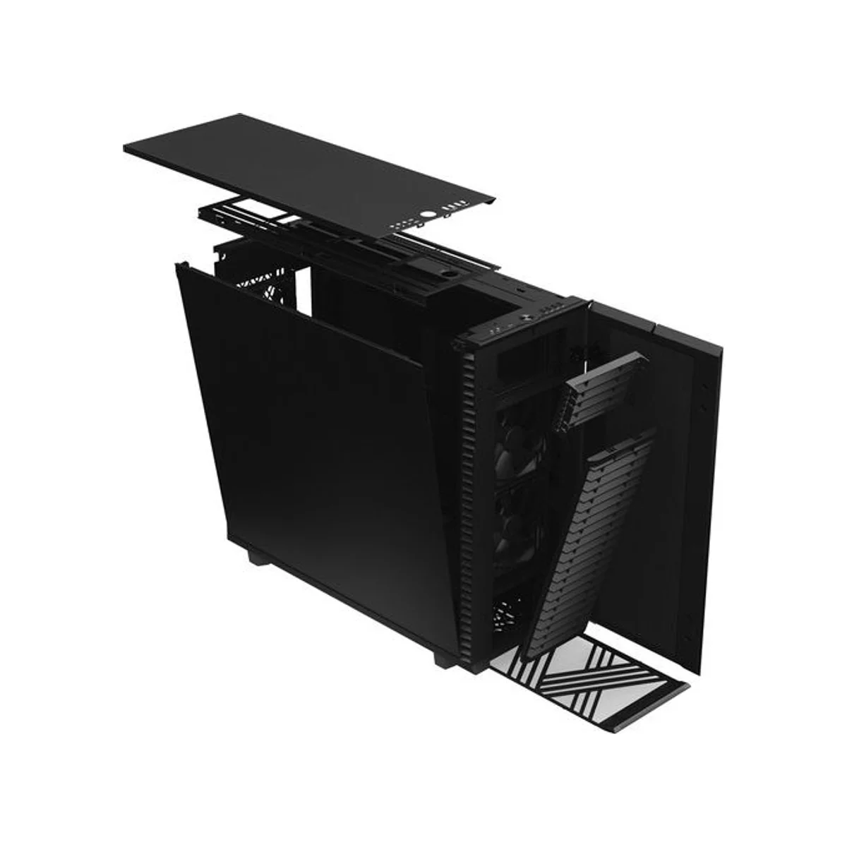 Fractal Design Define 7 XL Full-Tower SSI-EEB Gaming Case - Black 18x HDD/SSD Support – FD-C-DEF7X-01 view 16