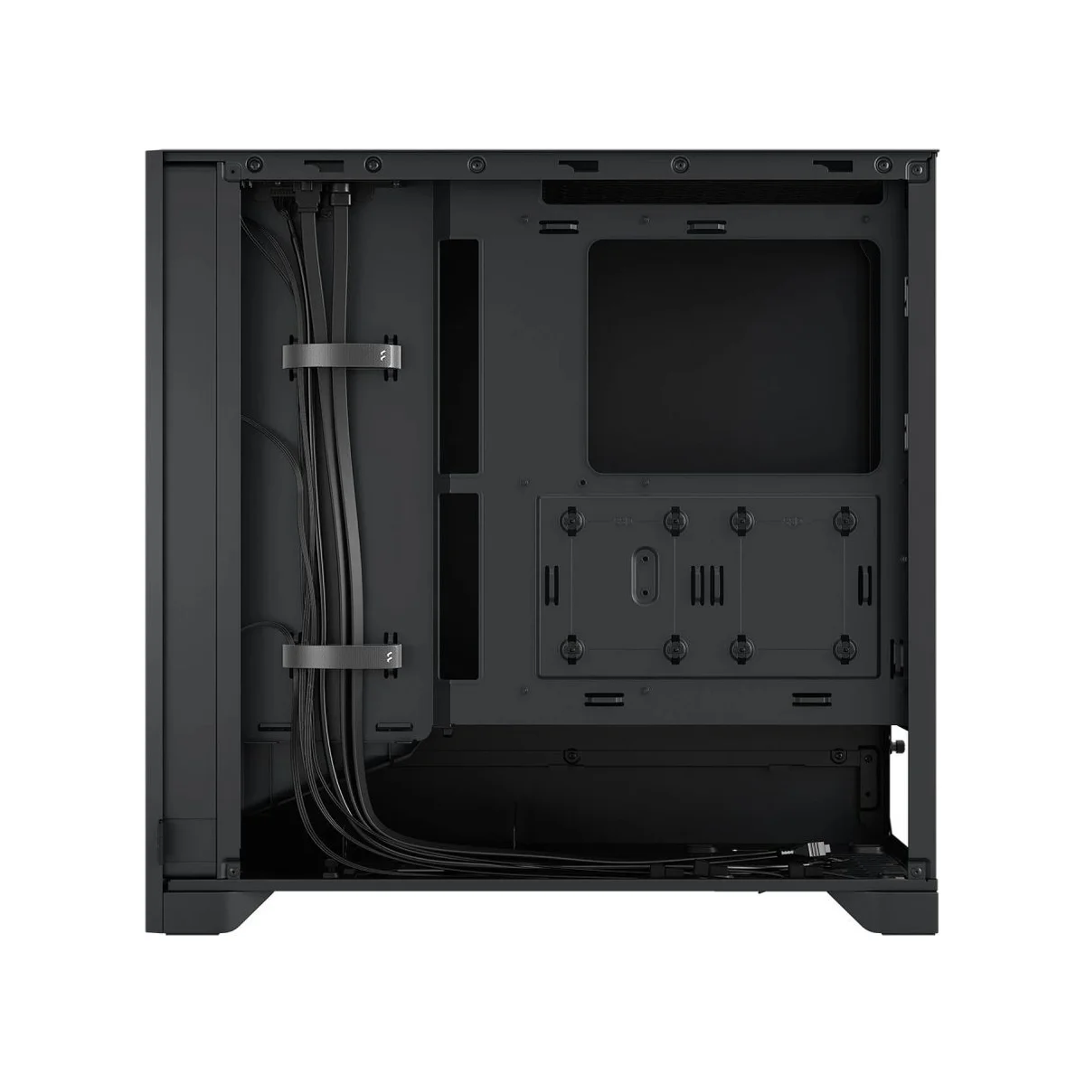 Fractal Design Pop Air Solid Mid-Tower ATX Airflow Gaming Case - Black 3 Fans Included – FD-C-POA2A-01 view 3