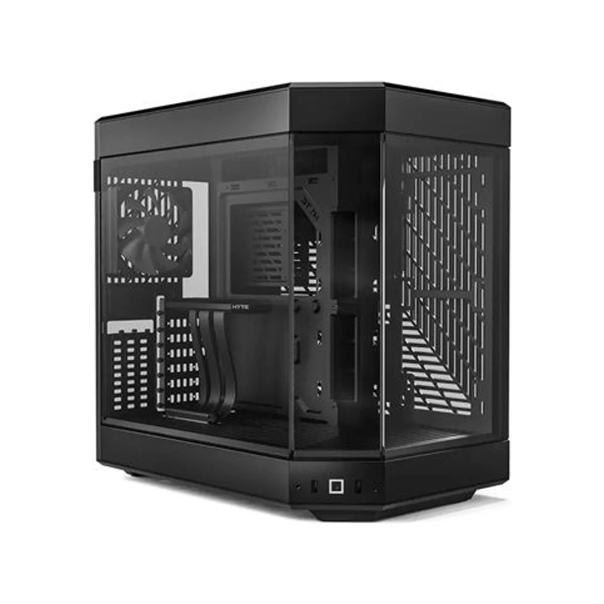 HYTE Y60 Dual-Chamber Panoramic Glass Vertical GPU Mid-Tower ATX Gaming Case - Black – CS-HYTE-Y60-B