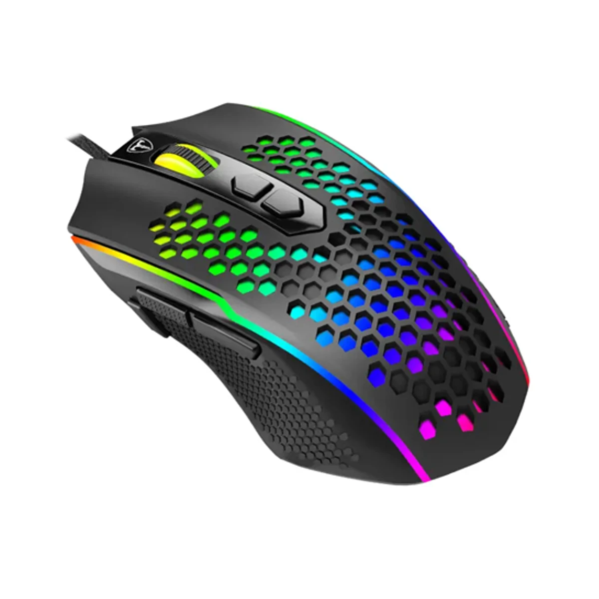 T-DAGGER HoneyComb Black 8000DPI RGB Gaming Mouse - T-TGM310 view 2