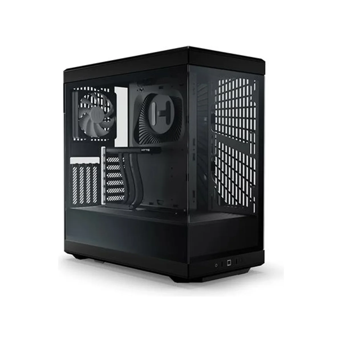 HYTE Y40 Panoramic Glass Vertical GPU Mount Mid-Tower ATX Gaming Case - Black – CS-HYTE-Y40-B