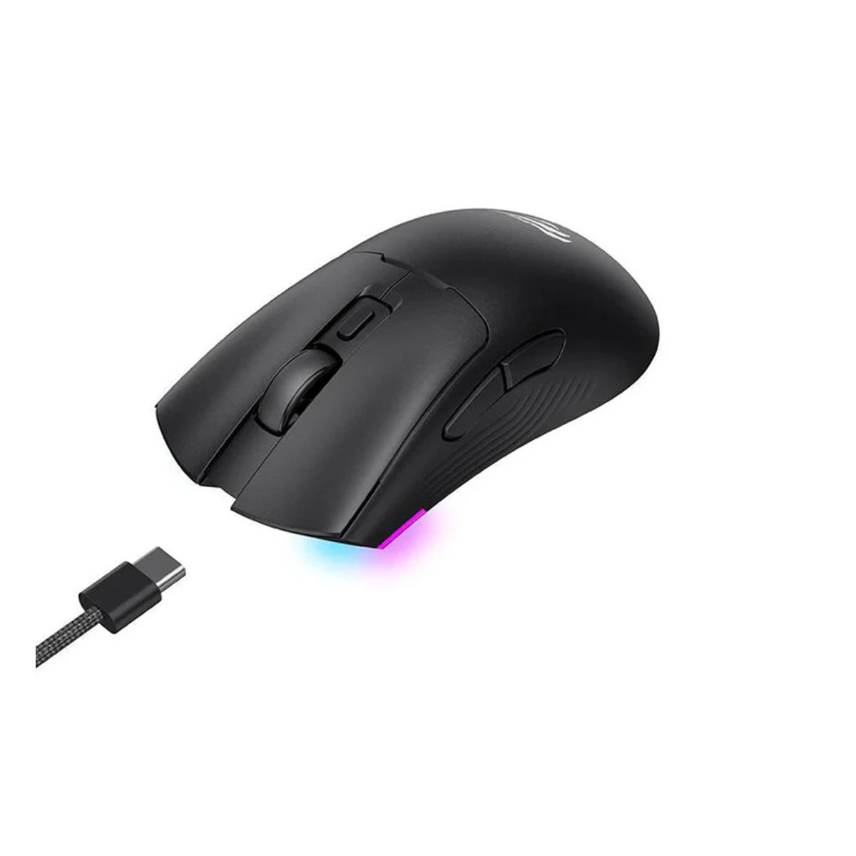 HAVIT Quad-mode 2.4GHz Wireless Gaming Mouse - Black (PMW3325, 10000 DPI, 7 Buttons) - MS966WB view 2