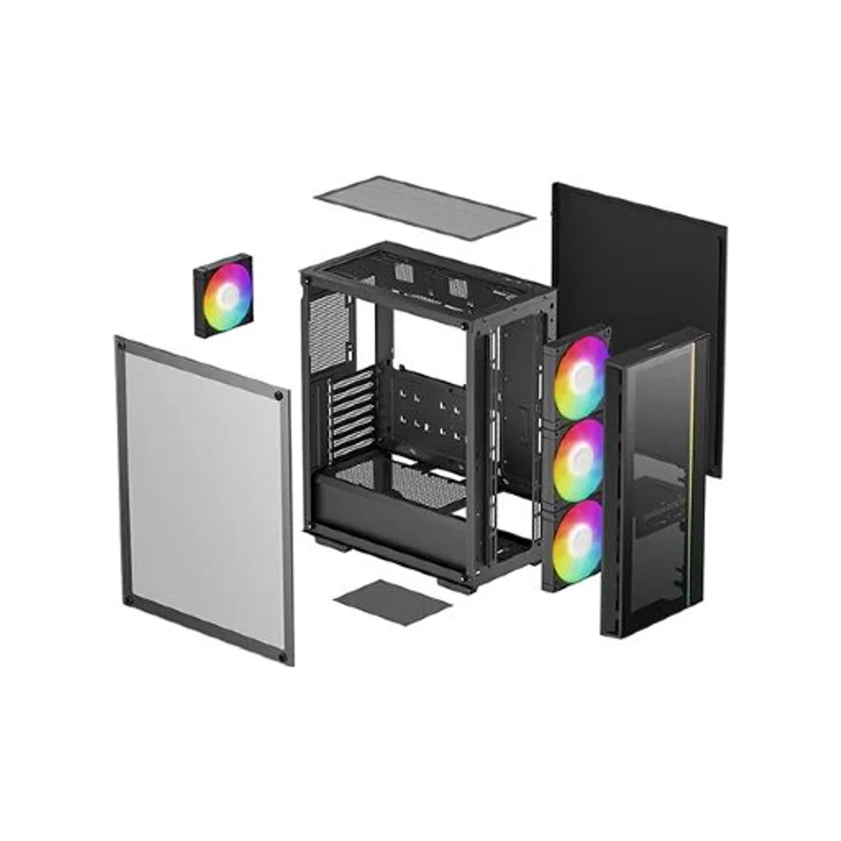 DeepCool MATREXX 55 V4 C Tempered Glass ATX Gaming Case - Black - R-MATREXX55-BCADA4-G-4 view 4