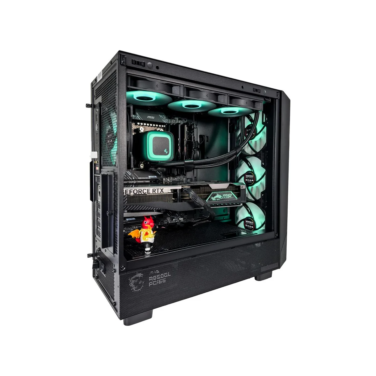 Fury Workstation Gaming PC (Ryzen 7 9850X3D, 32GB DDR5, RTX 5070 12GB) - Fury_Workstation view 4