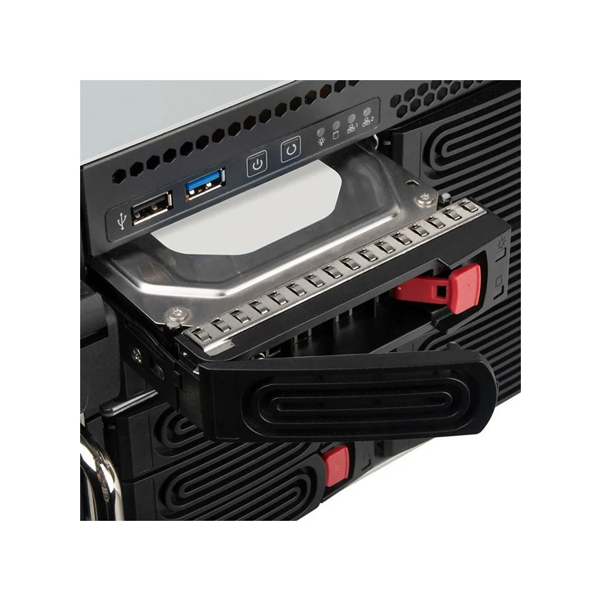 SilverStone RM43-320-RS 4U Rackmount E-ATX Gaming Case - SST-RM43-320-RS view 4