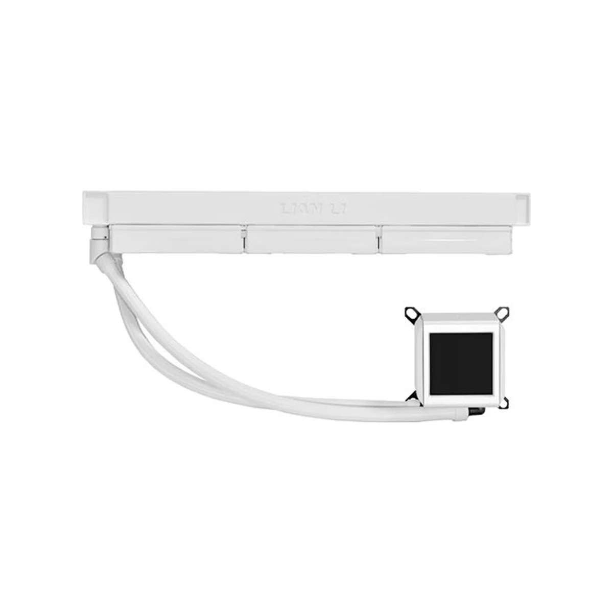 Lian Li Galahad II LCD Performance AIO ARGB 360mm Liquid CPU Cooler (Black, 2.88" IPS LCD, Asetek 8th Gen Pump, 300-2450 RPM) - GA2ALCD36W view 3