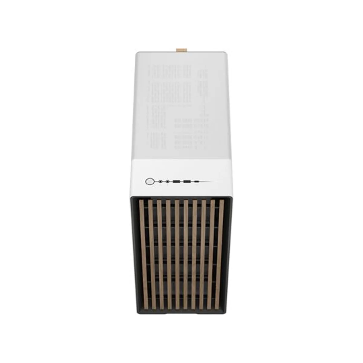 Fractal North Chalk White Airflow Mid-Tower ATX Gaming Case - White – FD-C-NOR1C-03 view 3