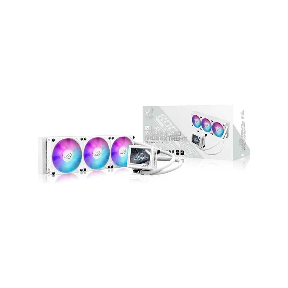 ASUS ROG Ryujin III 360 ARGB Extreme AIO CPU Liquid Cooler - White - 90RC0132-M0EAY0