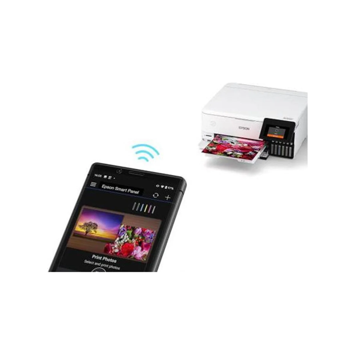 EPSON ECO TANK L8160 3-in-1 Ink Tank Printer | Photo, A4, Wireless - L-8160 view 6