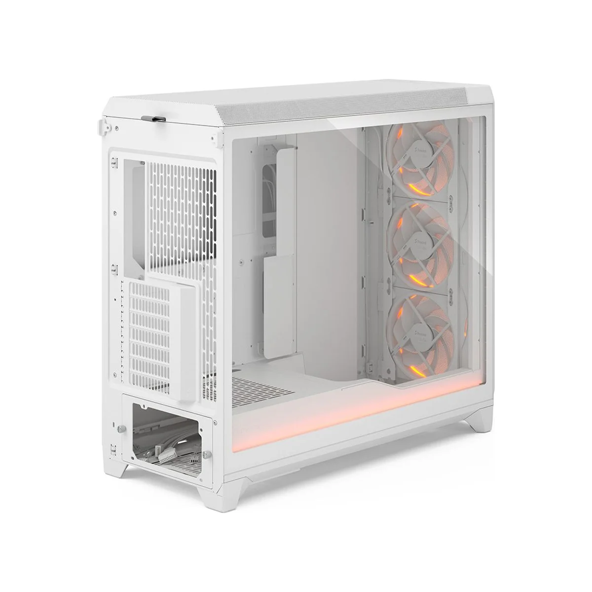 Fractal Meshify 3 XL Full-Tower E-ATX Gaming Case - White ARGB Lighting – FD-C-MES3X-05 view 9