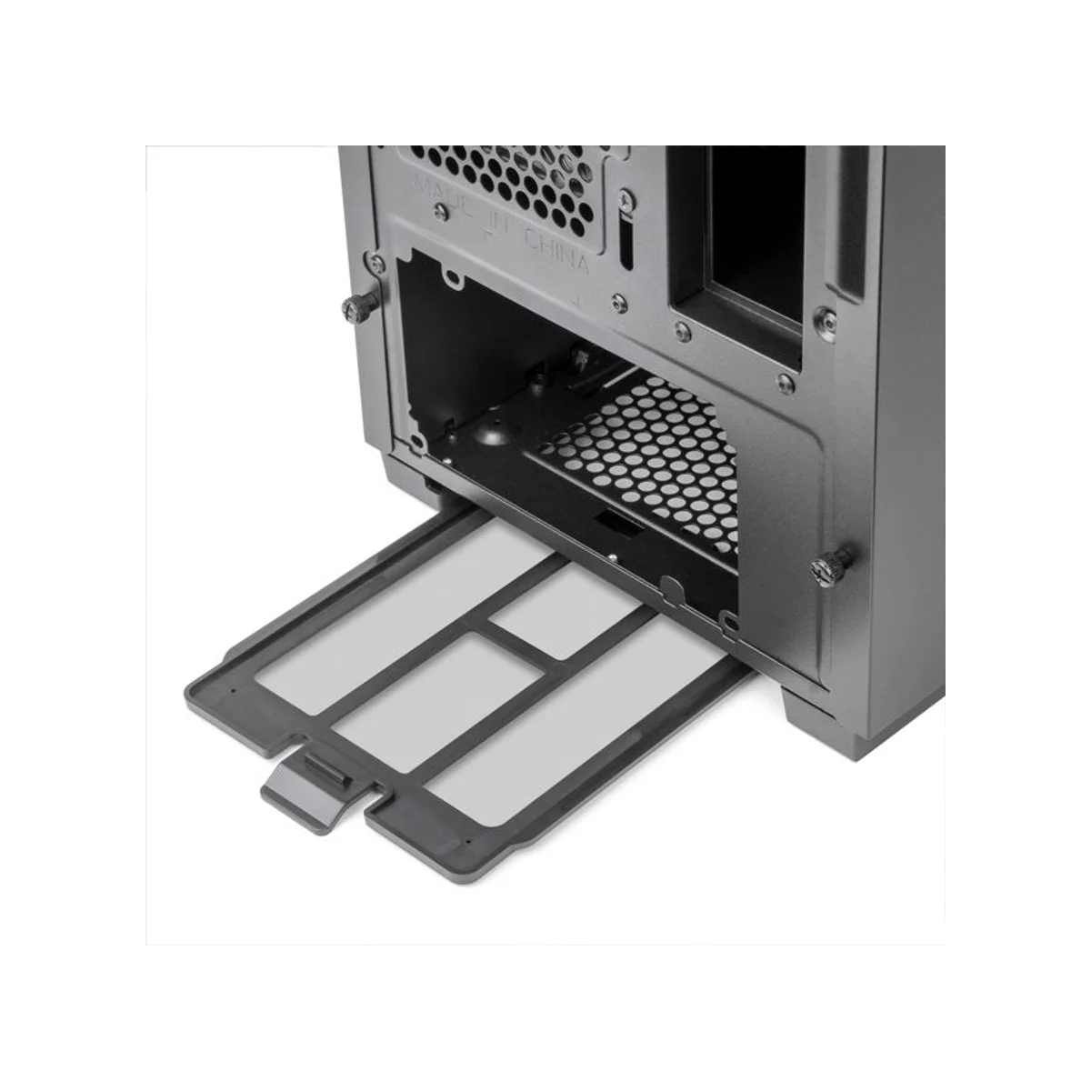 SilverStone CS382 High Performance Micro-ATX NAS Chassis Case - Black - CS382 view 10