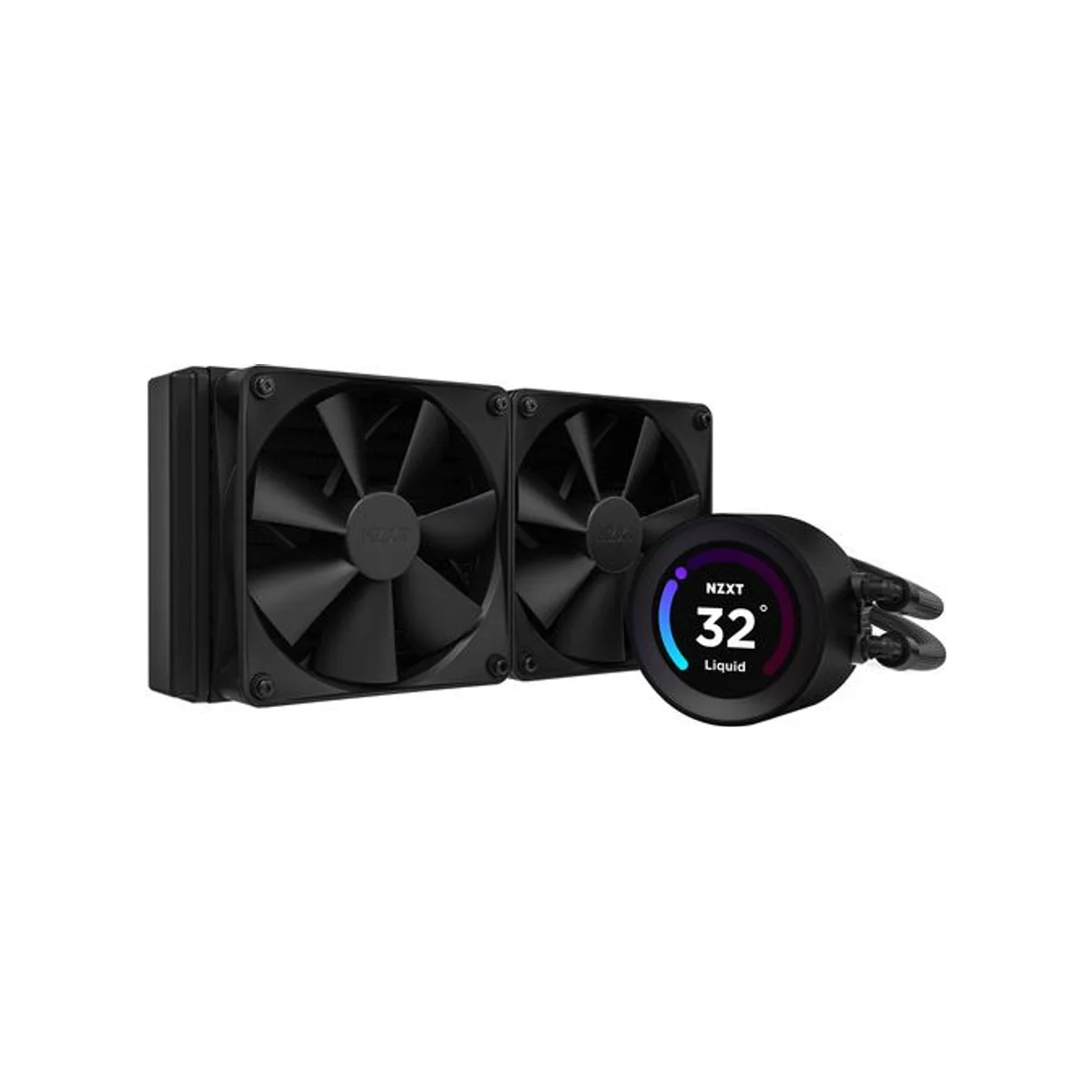 NZXT Kraken Elite 240mm All-in-One Liquid Cooler - Black - RL-KN24E-B1