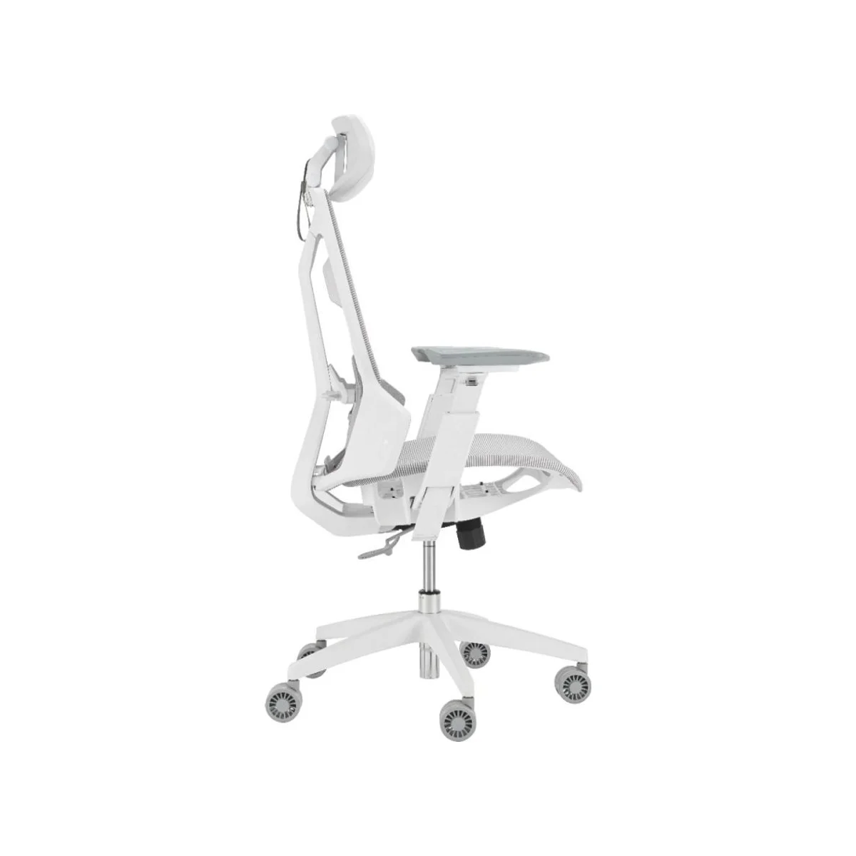 ASUS ROG Destrier Core Ergonomic Gaming Chair - Moonlight White (Cyborg Design, 3D Armrest, Synchro-Tilt) - 90GC01P0-MSG060 view 3