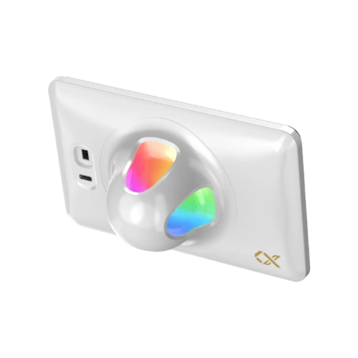 XIGMATEK Connect Pro 360 Arctic AIO Liquid Cooler (7" LCD, ARGB, 360mm Radiator) - White - EN48364 view 4