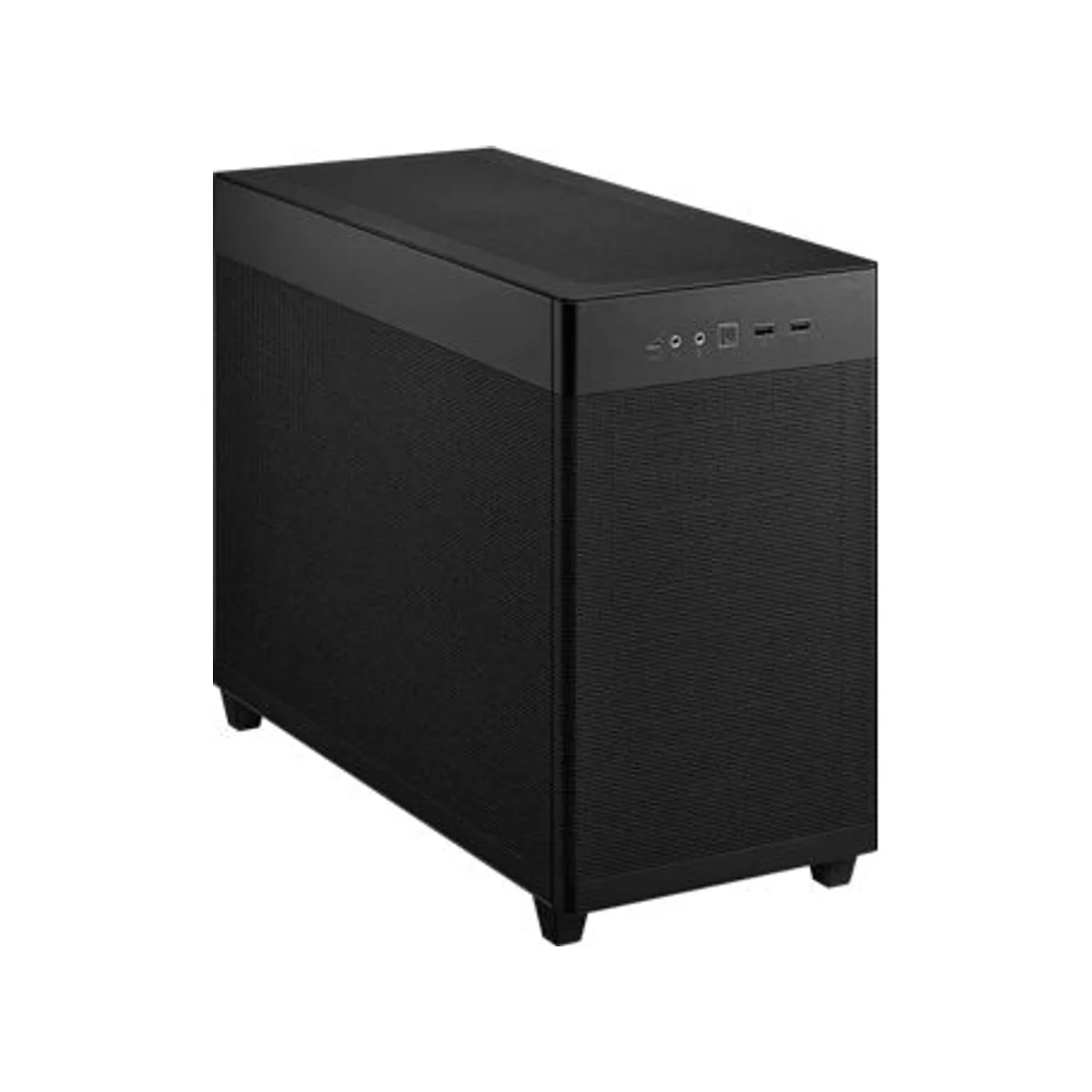 ASUS Prime AP201 Airflow Dual-Chamber Mini-Tower mATX Gaming Case - Black 3 ARGB Fans Included – 90DC00G0-B39000 view 2