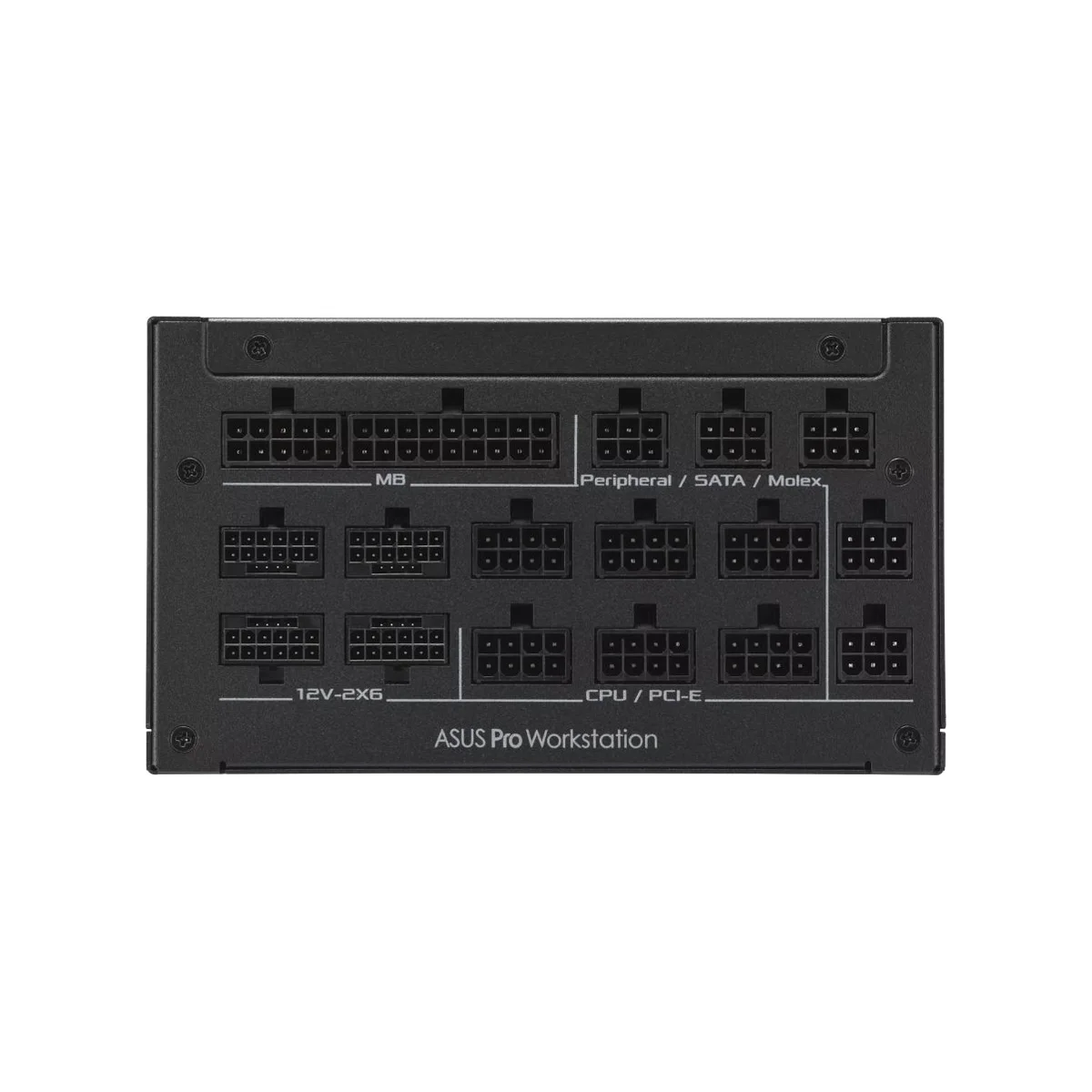 ASUS Pro WS Fully Modular 3000W ATX 3.1 Power Supply (80+ Platinum, PCIe 5.1, Black) | 90YE00Z0-B0EA00 view 4