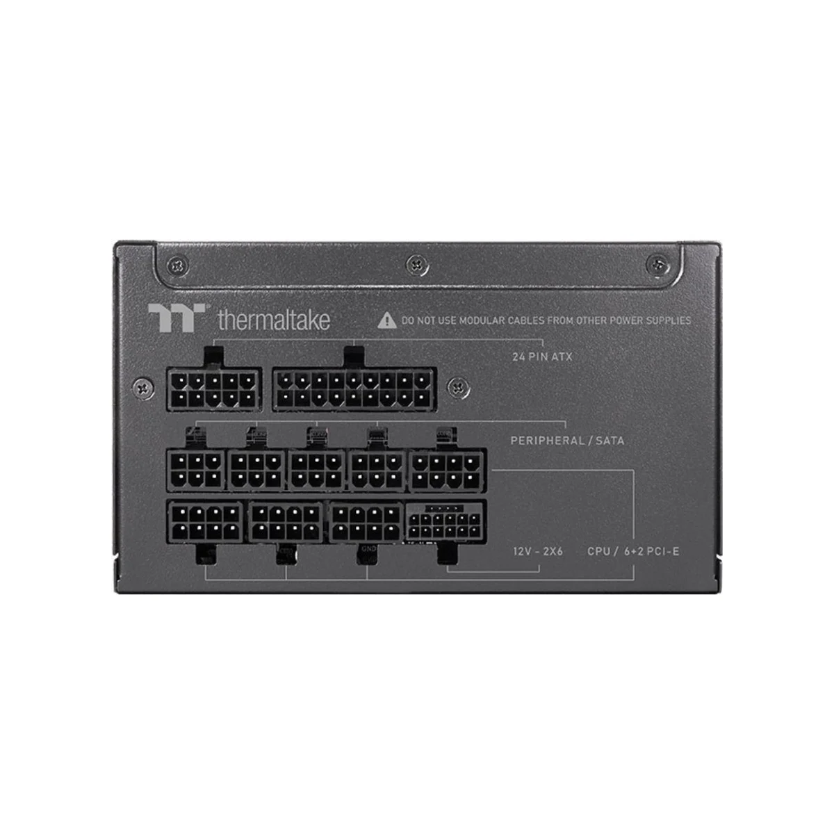 Thermaltake Toughpower GT 850W 80 PLUS Gold ATX 3.1 Power Supply - Black - PS-TPT-0850FNFAGK-3 view 4