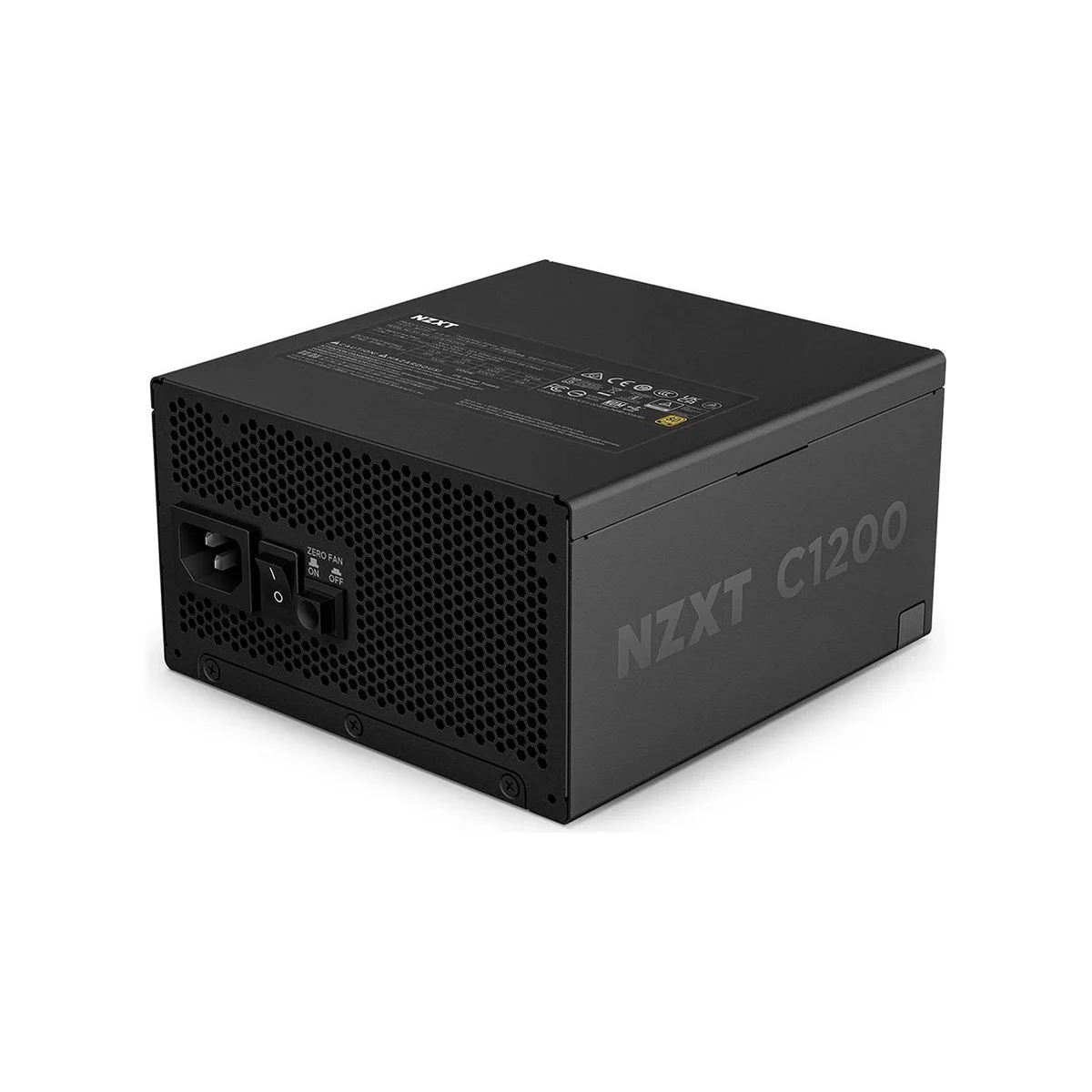 Lian Li EDGE Fully Modular 1300W ATX 3.1 Power Supply (80+ Platinum, PCIe 5.1, Black) | EG1300P-B view 3