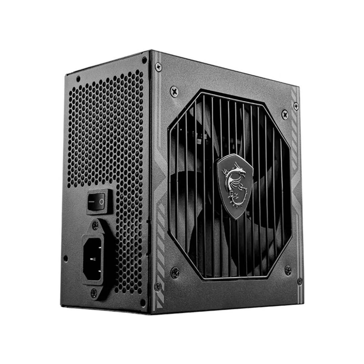 MSI MAG A750BN PCIE5 750W 80 PLUS Bronze ATX Power Supply - Black (PCIe 5.0 Ready, Active PFC, 120mm Fan) - 306-7ZP2C18-CE0