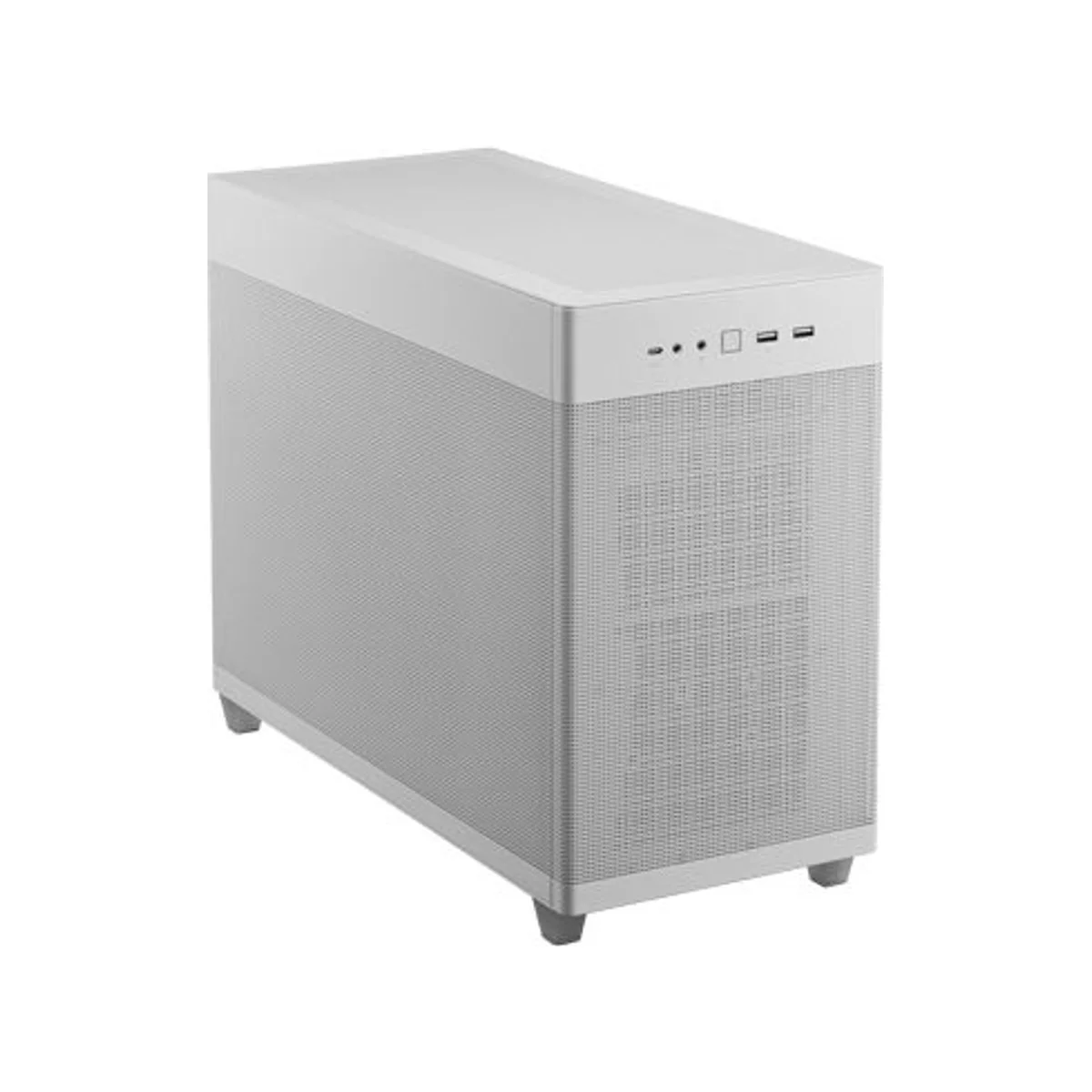 ASUS Prime AP201 Airflow Mini-Tower mATX Gaming Case - White 4 ARGB Fans Included – 90DC00G3-B39000 view 2