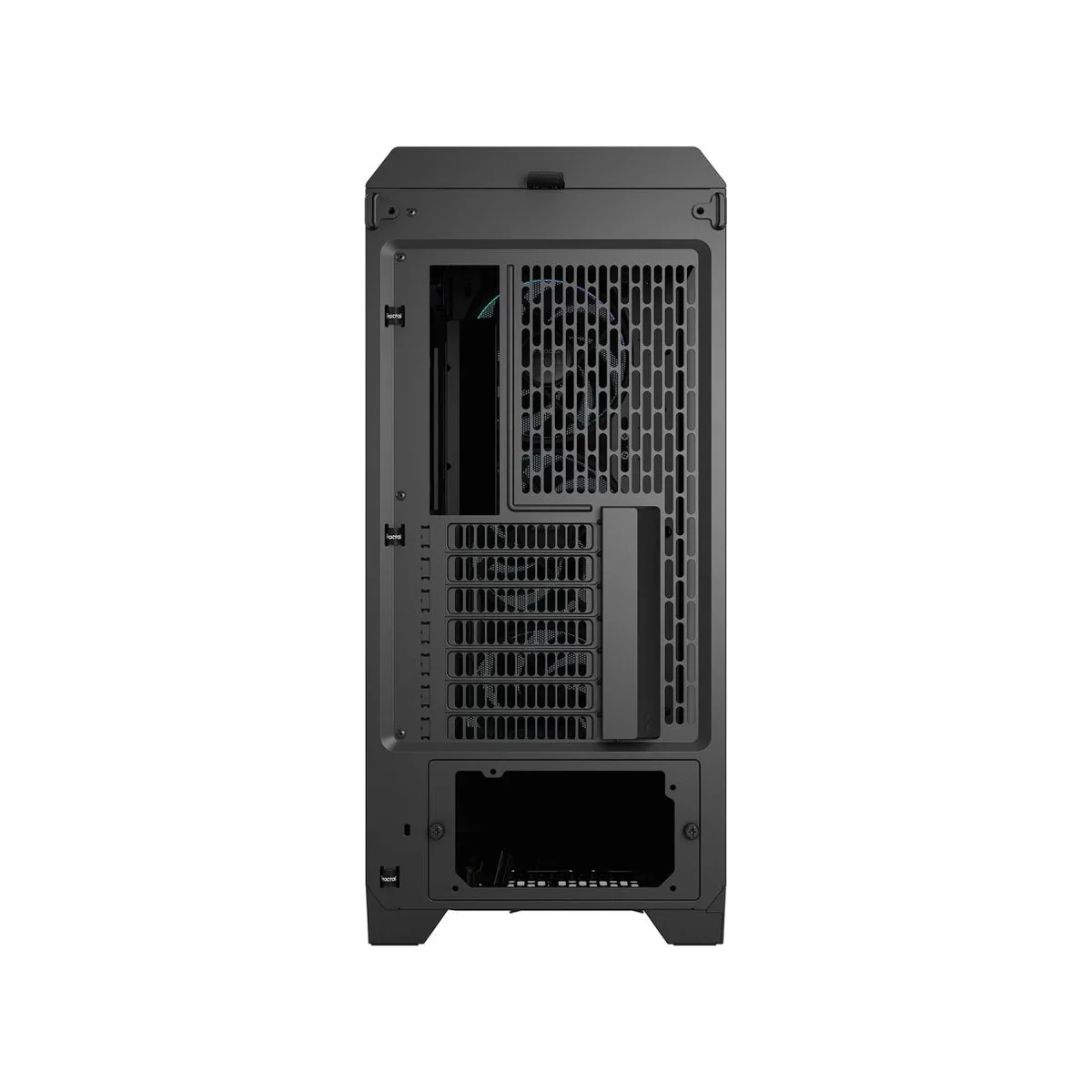 Fractal Design Meshify 3 RGB Tempered-Glass Mid-Tower E-ATX Gaming Case - Black 3x 140mm Fans – FD-C-MES3A-06 view 4