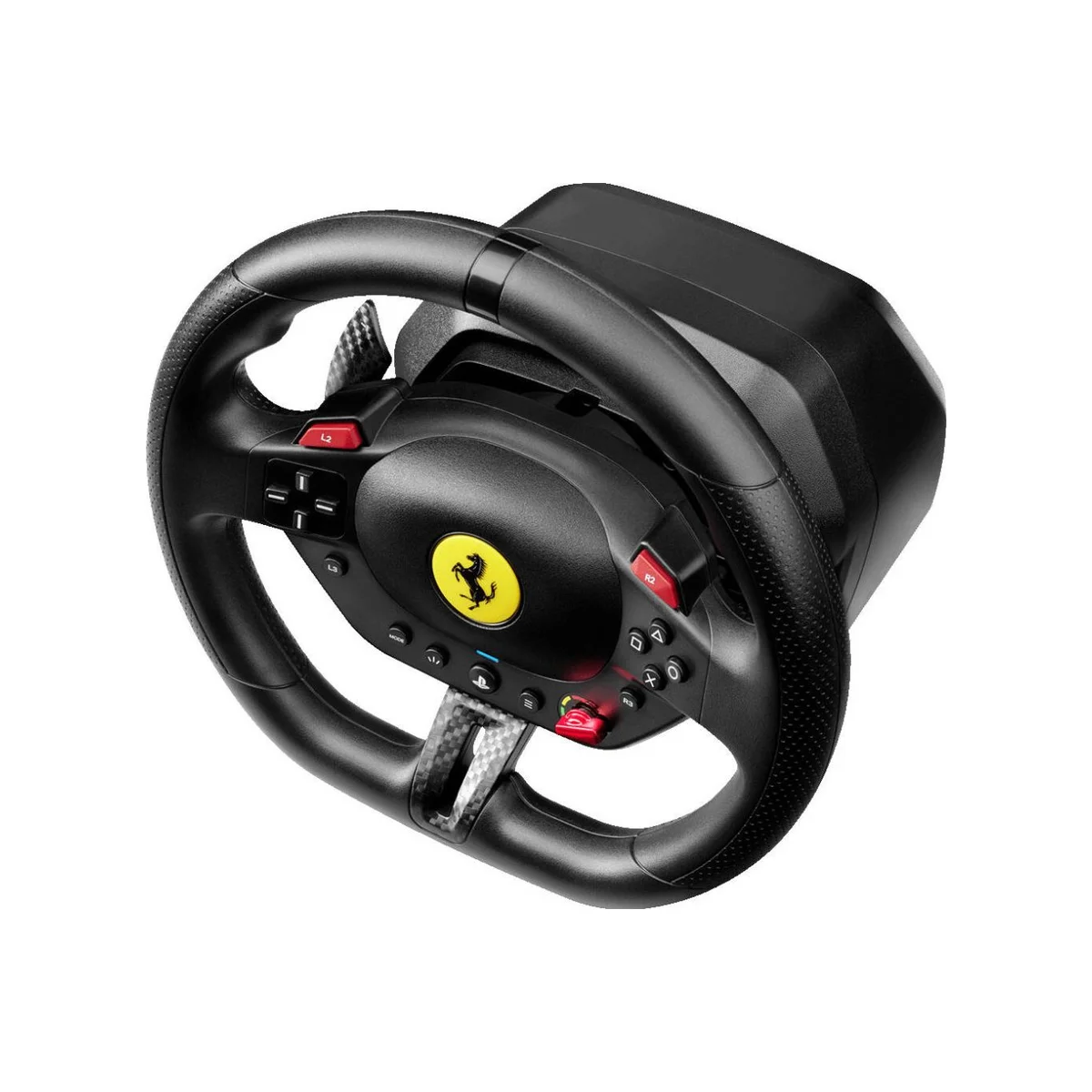 Thrustmaster T98 Ferrari 296 GTB Steering Wheel With Pedal Set Pack - Black - TM-WHL-T98FRARI296-GTB-P view 3