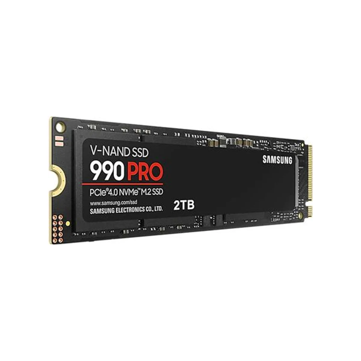 Samsung 990 PRO 2TB M.2 NVMe SSD PCIe Gen 4.0, NVMe 2.0 MZ-V9P2T0BW view 4