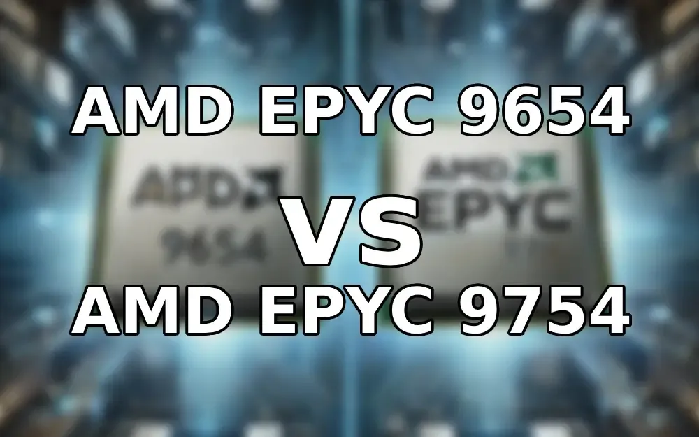 AMD EPYC 9654 vs. AMD EPYC 9754: A Comprehensive Comparison of High-Performance Server Processors