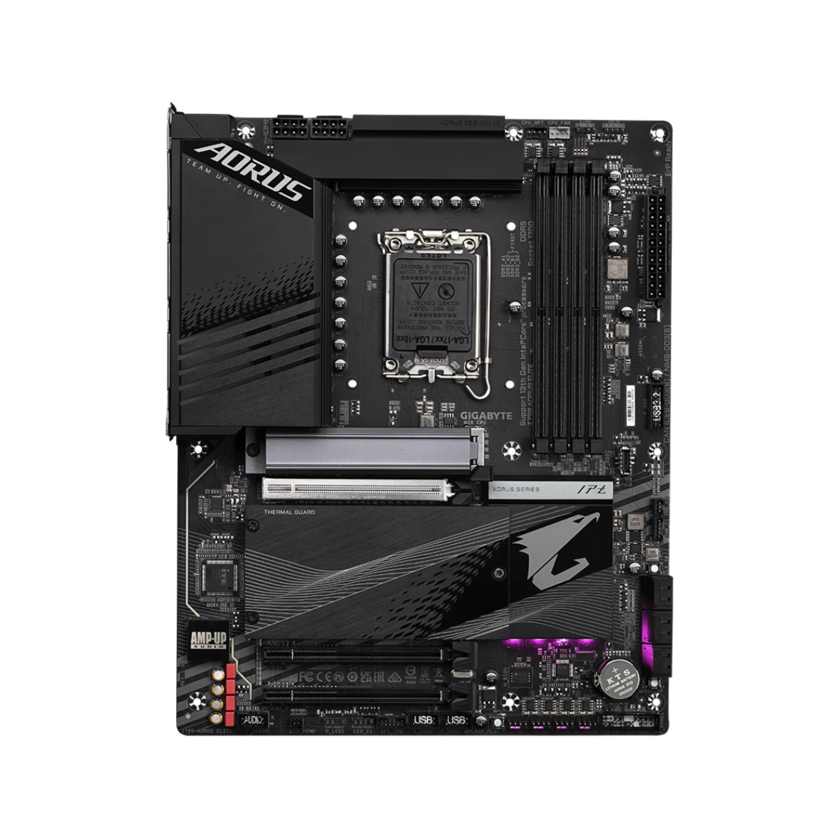Gigabyte Z790 AORUS ELITE DDR5 LGA1700 ATX Motherboard - Z790-AORUS-ELITE view 2
