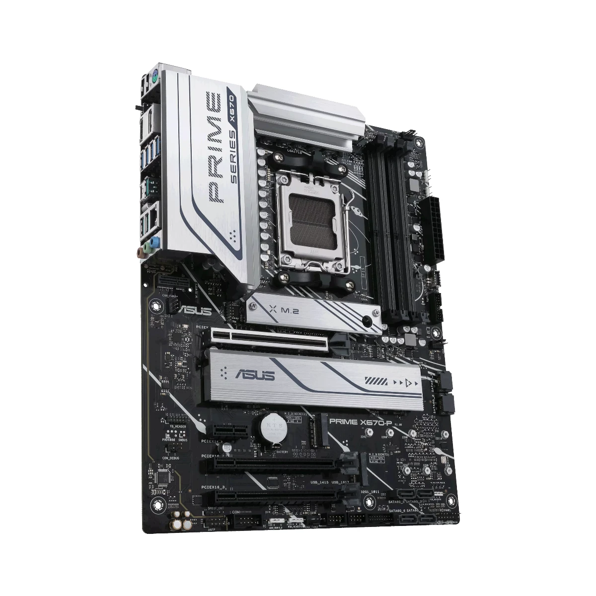 ASUS Prime X670-P AMD AM5 ATX DDR5 Motherboard for Ryzen 7000 Series - 90MB1BU0-M0EAY0 view 3