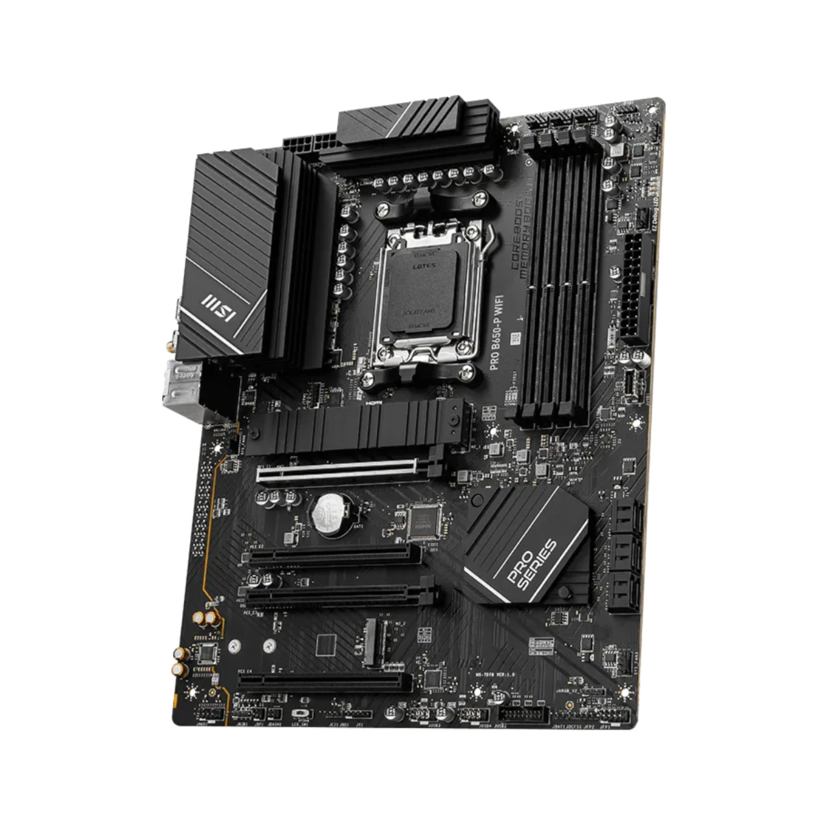 MSI PRO B650-P WiFi AMD AM5 DDR5 ATX Motherboard - 911-7D78-001 view 3