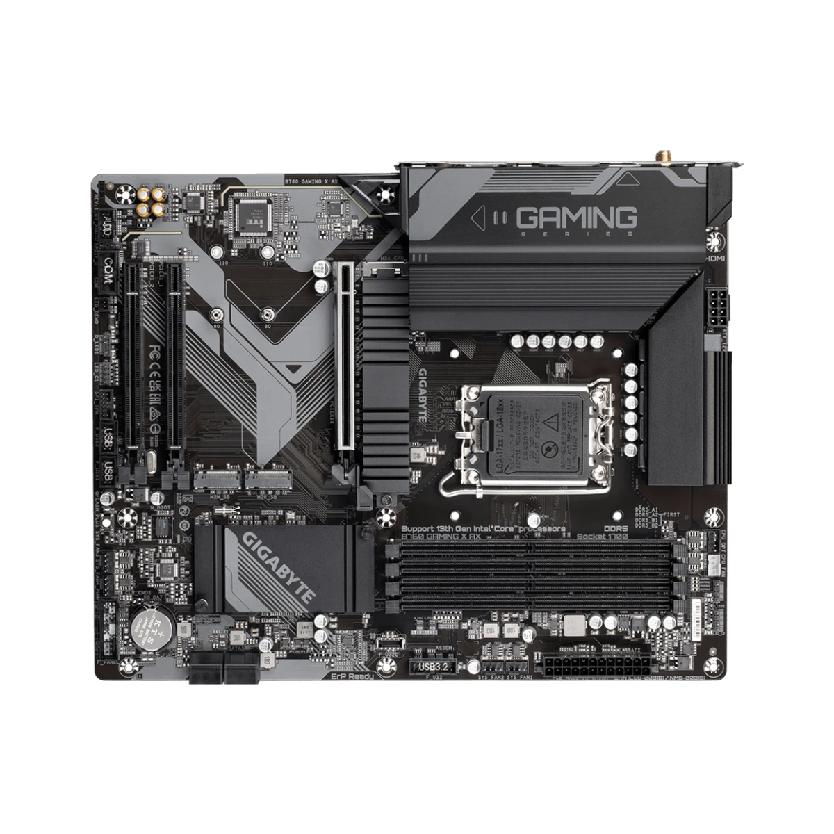 Gigabyte B760 Gaming X AX ATX Motherboard Intel LGA 1700 | B760-GAMING-X-AX view 4