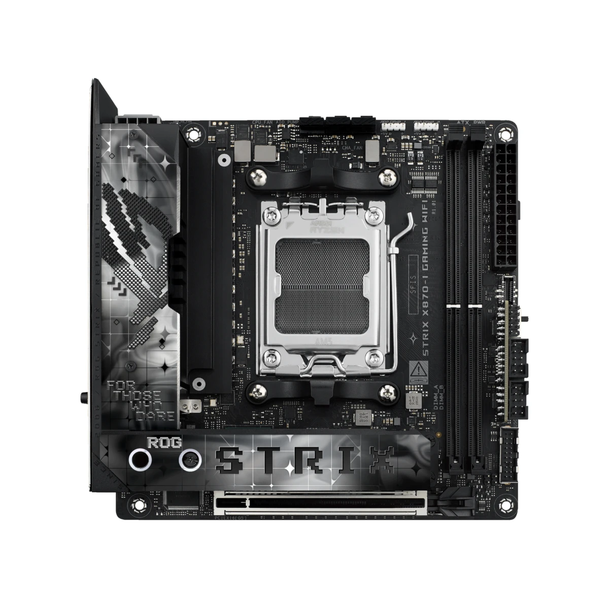 ASUS ROG STRIX X870-I GAMING WIFI AM5 Mini-ITX Gaming Motherboard | 90MB1IW0-M0EAY0 view 2