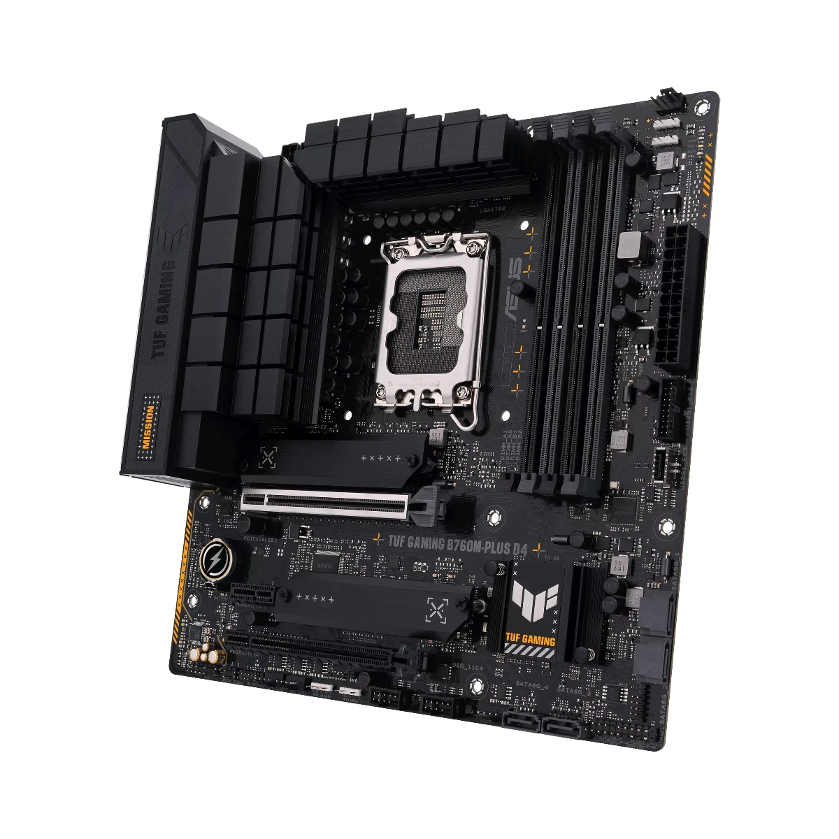 ASUS TUF Gaming B760M-Plus D4 Intel LGA1700 mATX Motherboard - 90MB1DI0-M0EAY0 view 3
