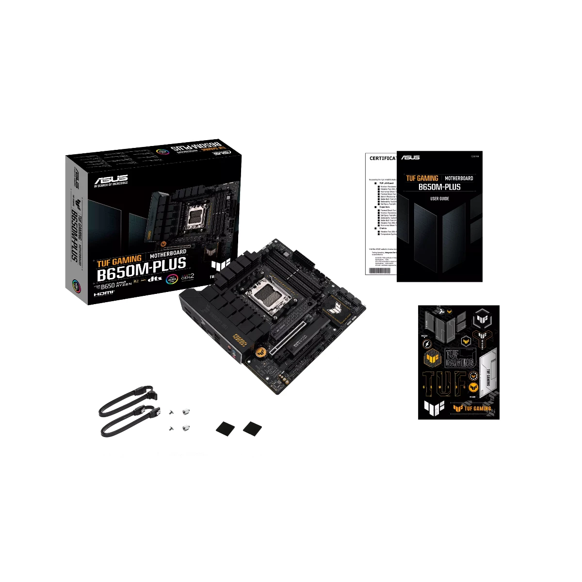ASUS TUF GAMING B650M-PLUS AMD AM5 DDR5 Micro-ATX Motherboard - 90MB1BG0-M0EAY0 view 4