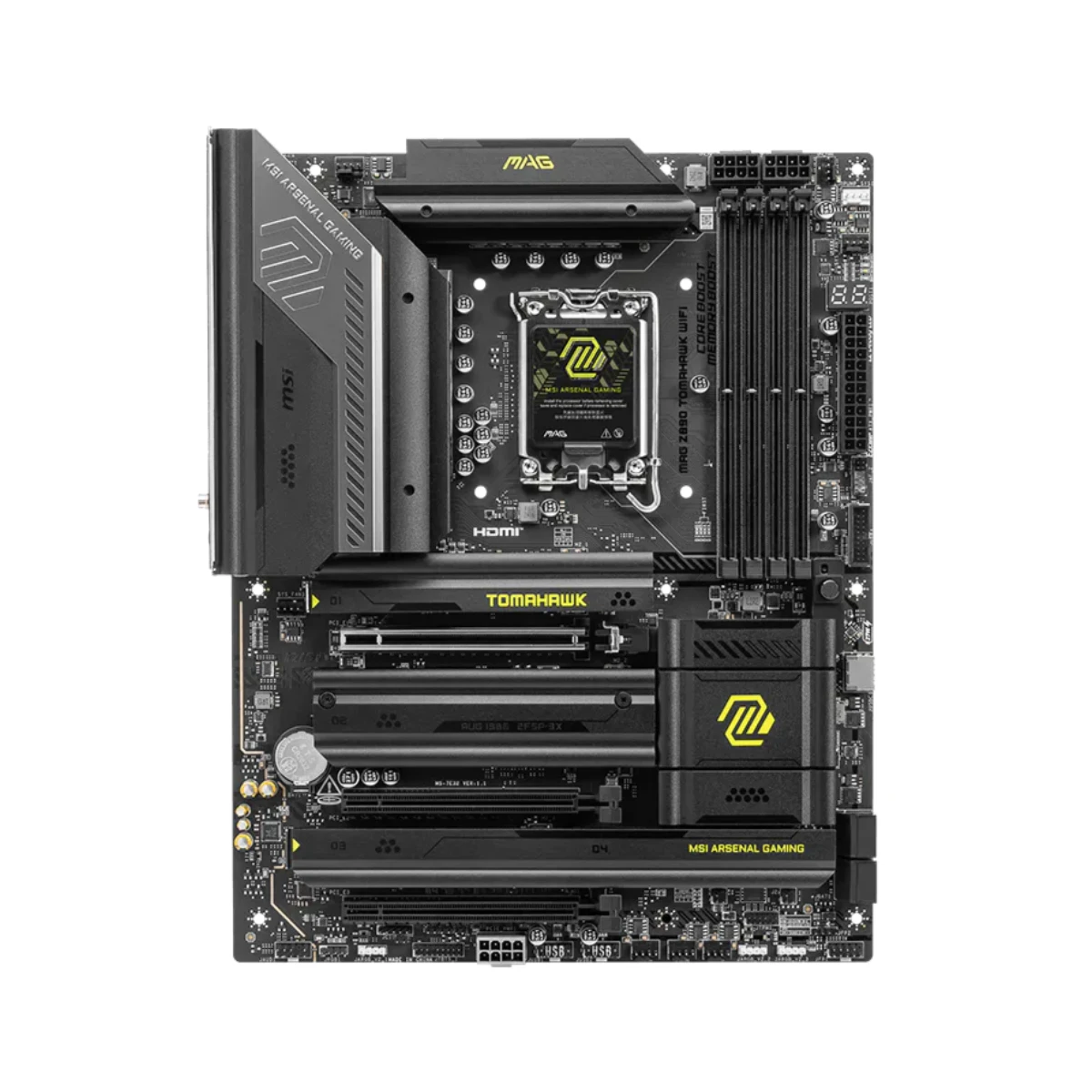 MSI MAG Z890 TOMAHAWK WIFI LGA 1851 ATX Gaming Motherboard – Black | 911-7E32-003 view 2