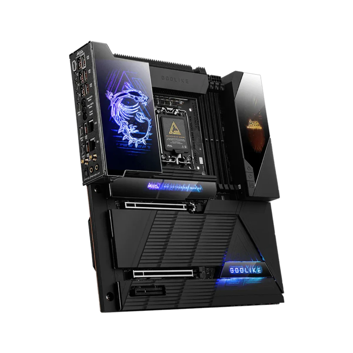 MSI MEG Z890 GODLIKE LGA 1851 E-ATX Gaming Motherboard | 911-7E21-002 view 3