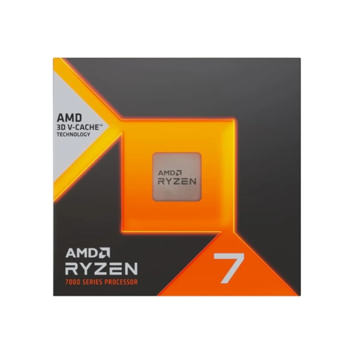 AMD Ryzen 7 7800X3D 8-Core / 16-Thread AM5 Desktop Processor – 3D V-Cache Gaming CPU | Box (100-100000910WOF) view 2