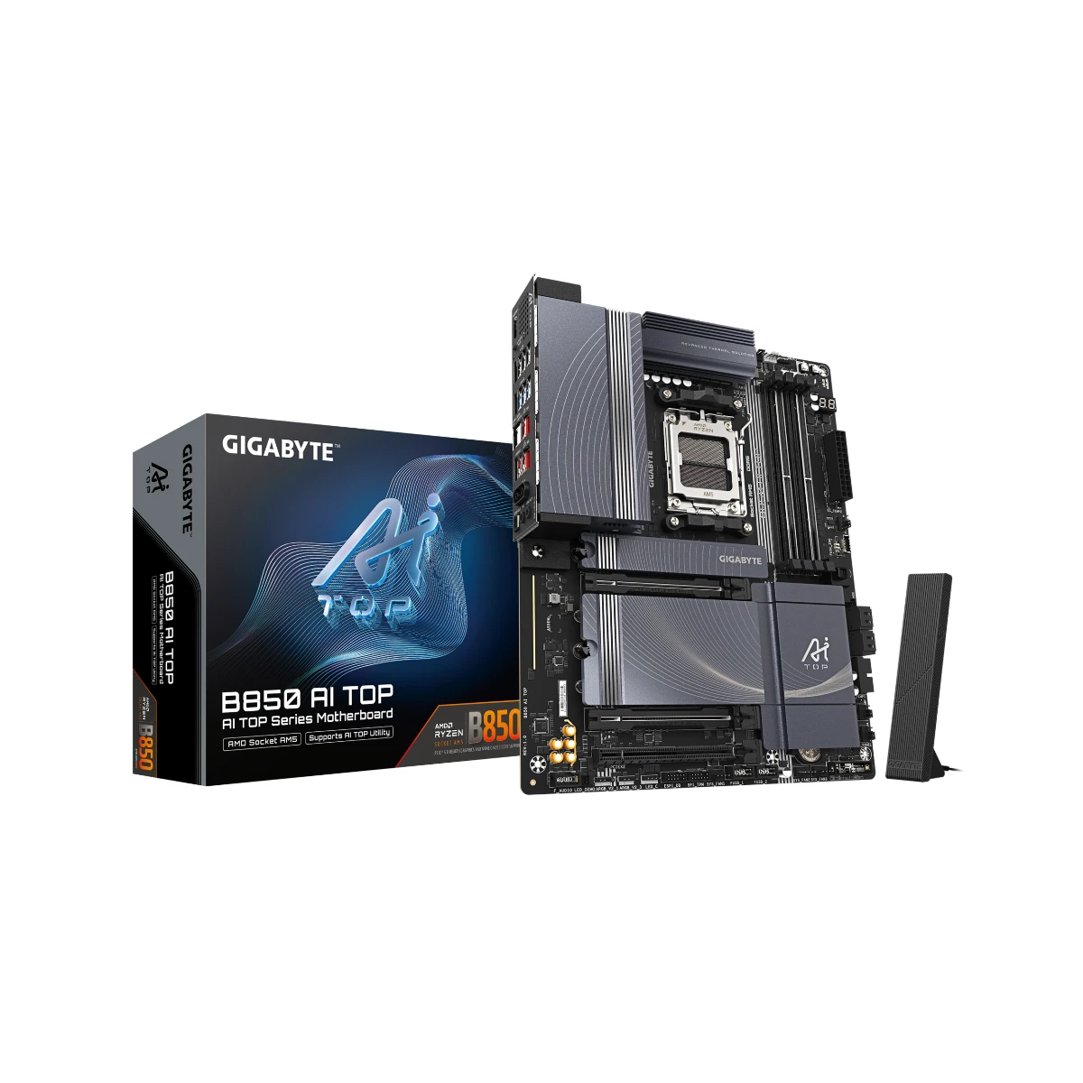 Gigabyte B850 AI TOP AM5 ATX Motherboard | B850-AI-TOP