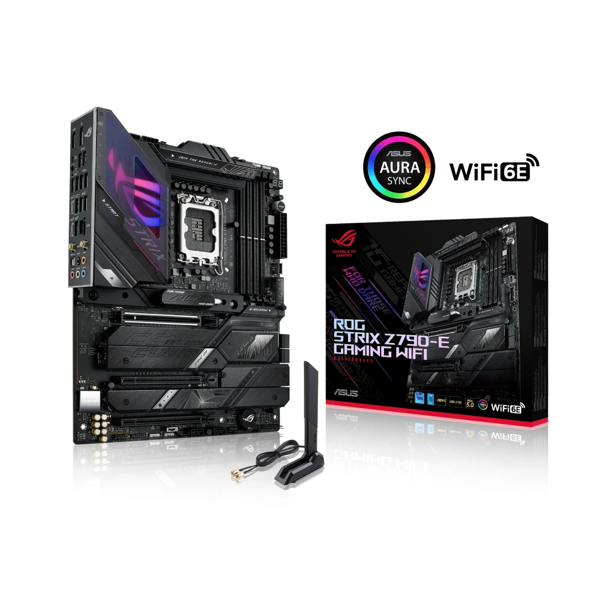 ASUS ROG Strix Z790-E Gaming WiFi Intel LGA 1700 ATX Motherboard | 90MB1CL0-M0EAY0